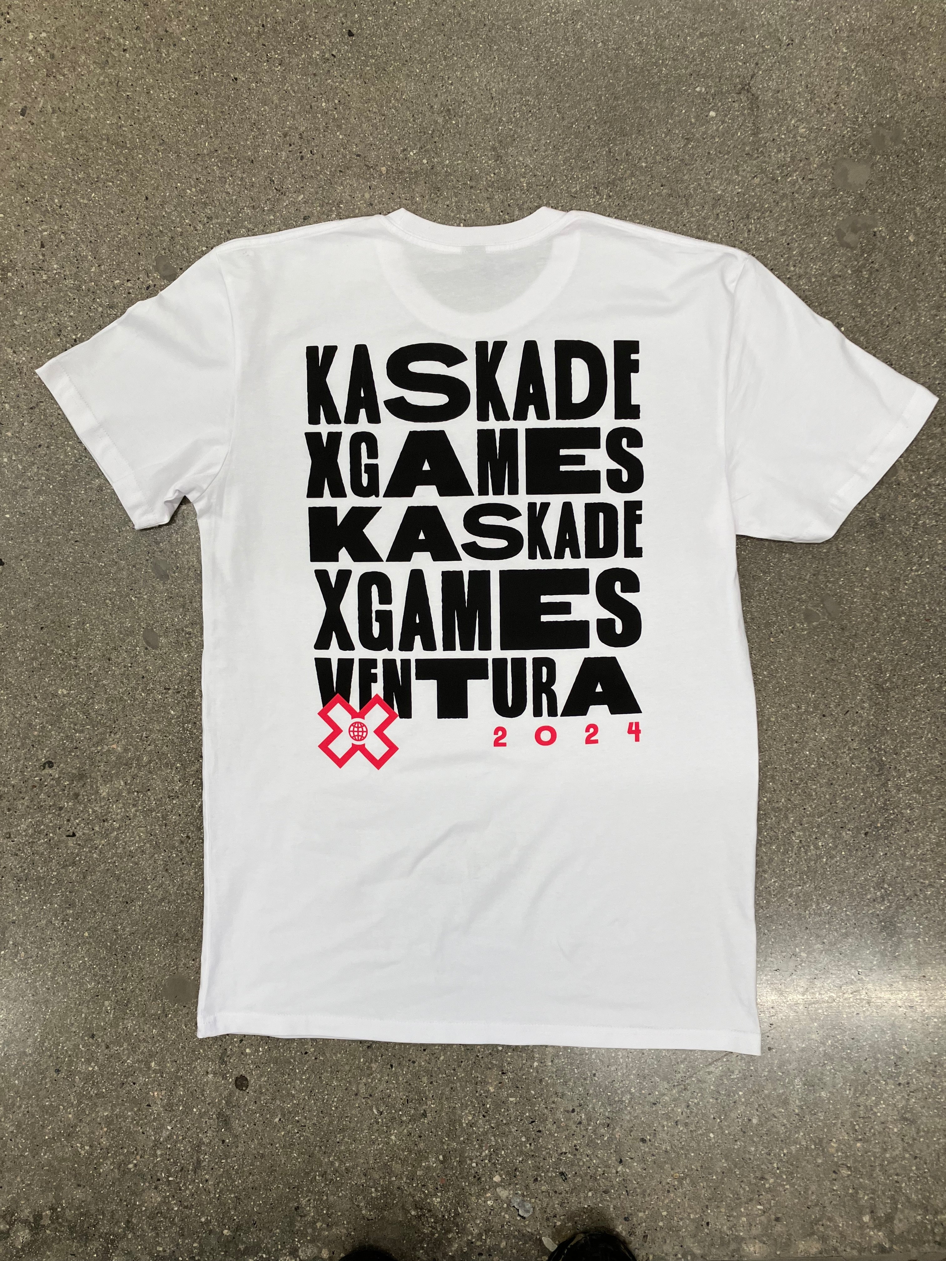 KAS4 Kaskade X-Games - White Tee
